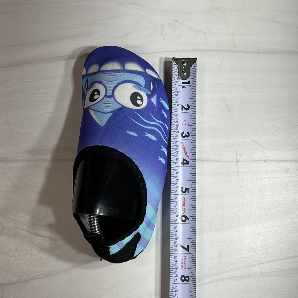 Unbranded Kid’s Water Shoes Blue/Purple sz 11/12 - Picture 6 of 7